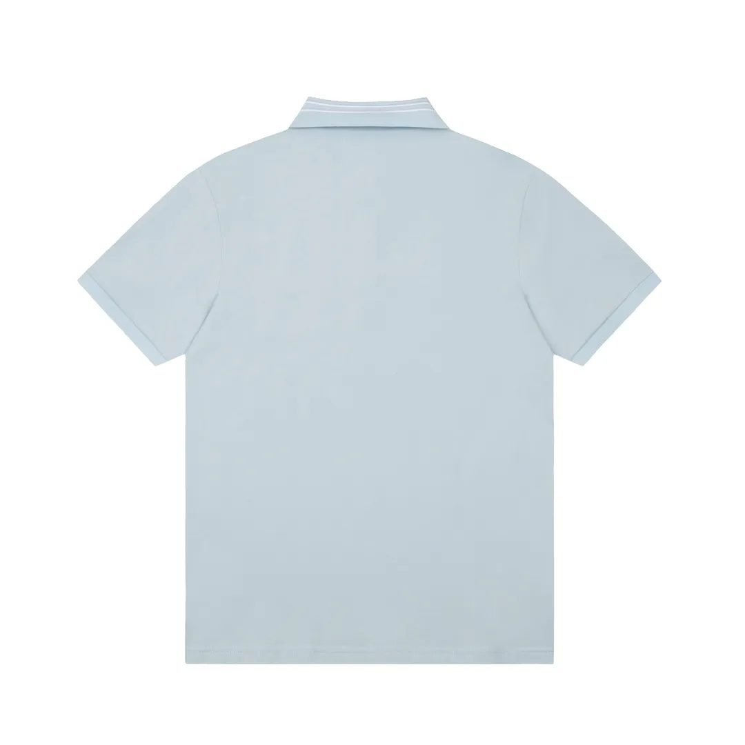 Burberry/ New Arrival Polo ！ ， polo ，Classic ， Versatile ， ， ！， ， Breathable， ， ， ， ， Premium ！M-3XL :Light Blue